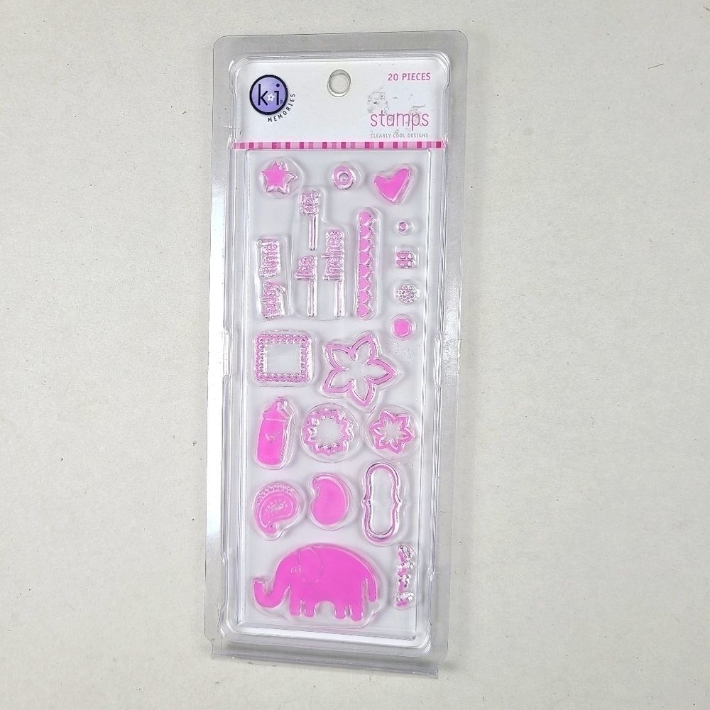 KI Memories "Baby Time" Stamp Set Unopened